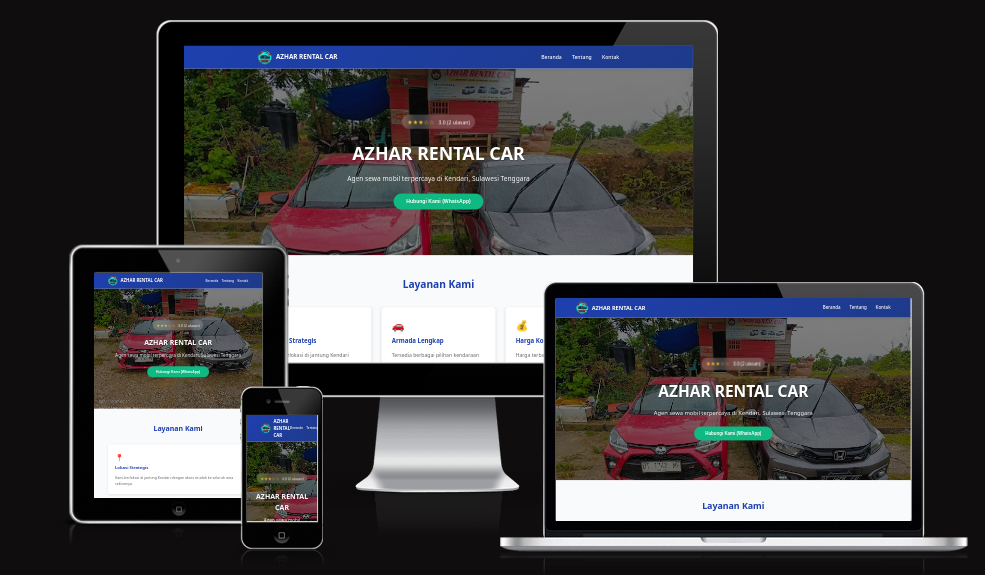 Portfolio Azhar Car Rent